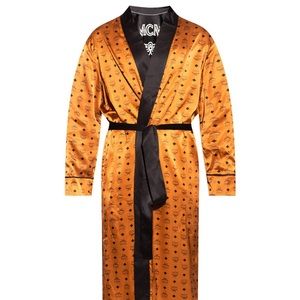 MCM Satin Reversible Robe - Brand New